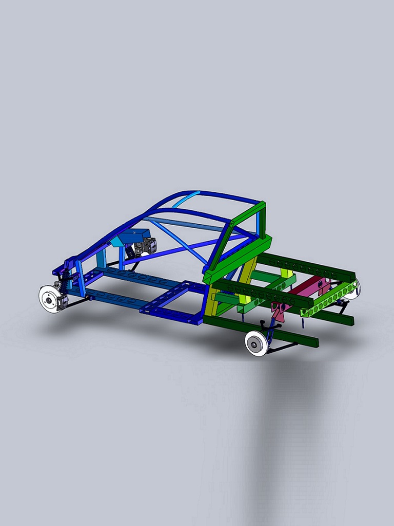 1 person car chassis